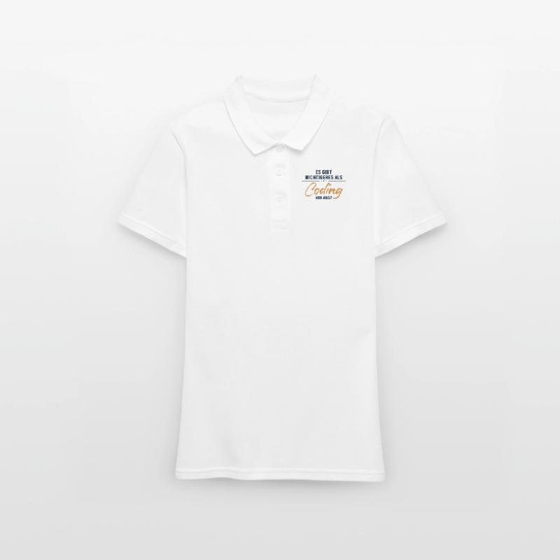 Wichtigeres als Coding Softwareingenieur Coder Frauen Polo Shirt