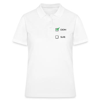 Choix dom - Polo Femme - blanc - Devant - Ailine (174cm)