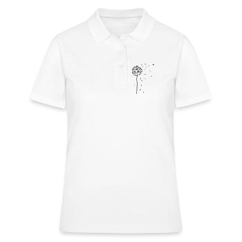 bella AMORElia - Das Original by heavenlygoods - Frauen Polo Shirt - Weiß - Vorne - Ailine (174cm)