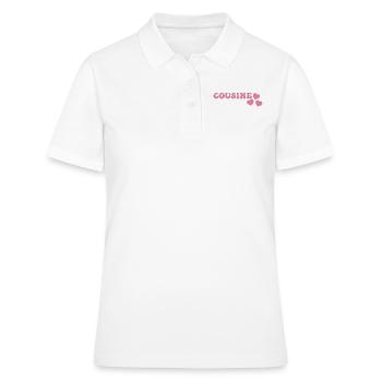 Cousine - Frauen Polo Shirt - Weiß - Vorne - Ailine (174cm)