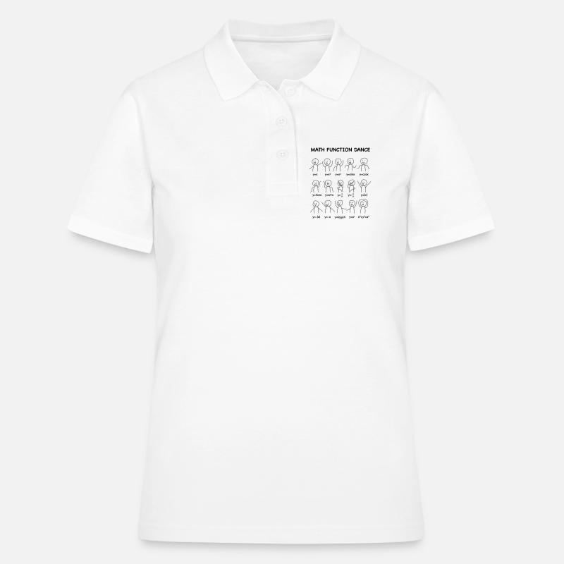The 'Math Function Dance' (Nerd-Shirt) - Frauen Polo Shirt - Weiß