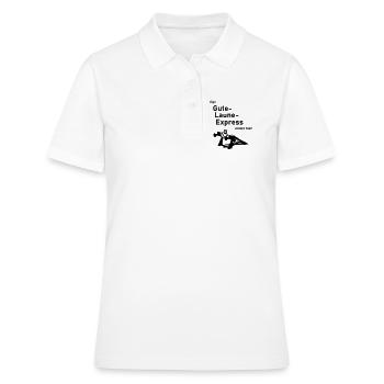 gute laune Express - Frauen Polo Shirt - Weiß - Vorne - Ailine (174cm)