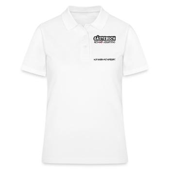 63. Geburtstag 63 Jahre Geburtstagsgeschenk - Frauen Polo Shirt - Weiß - Vorne - Ailine (174cm)