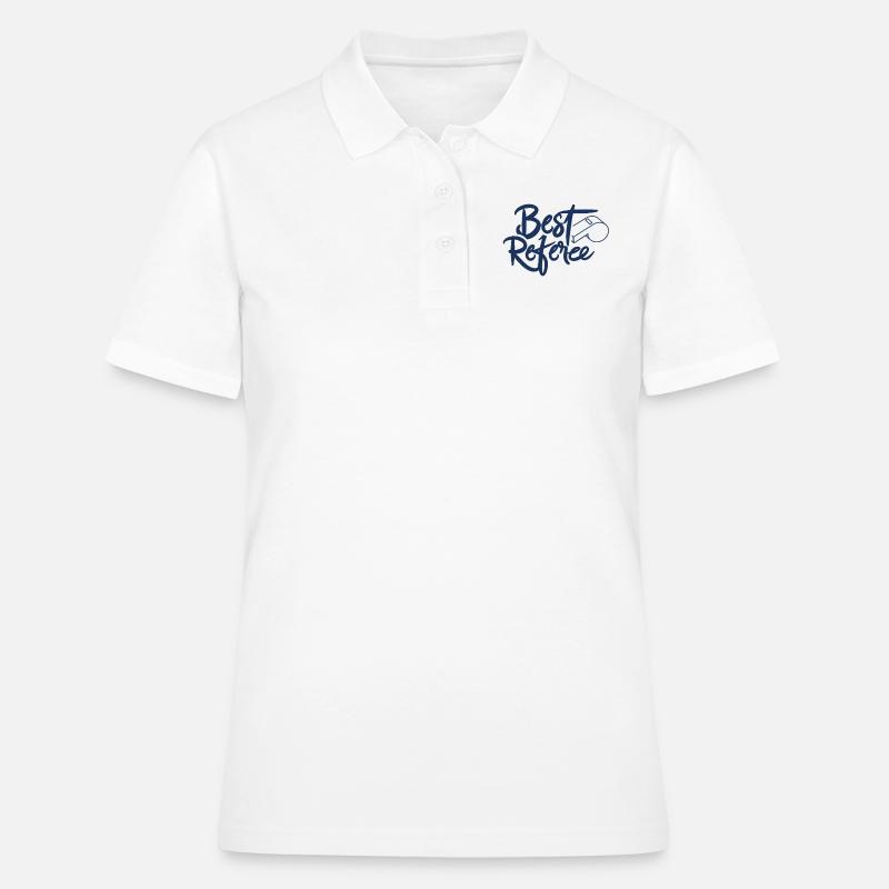 Best Referee Profession Referee - Women's Polo Shirt - white