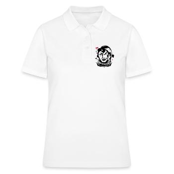 Le Joker - Carte-a-jouer - Polo Femme - blanc - Devant - Ailine (174cm)