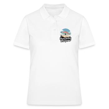 Deltaplane, deltaplane, amateurs de sports aériens - Polo Femme - blanc - Devant - Ailine (174cm)