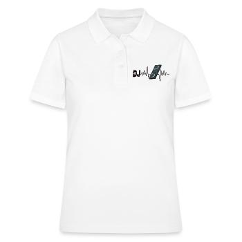 DJ Herzschlag - Frauen Polo Shirt - Weiß - Vorne - Ailine (174cm)