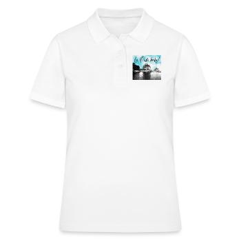 La Push, baby! Illustration - Frauen Polo Shirt - Weiß - Vorne - Ailine (174cm)