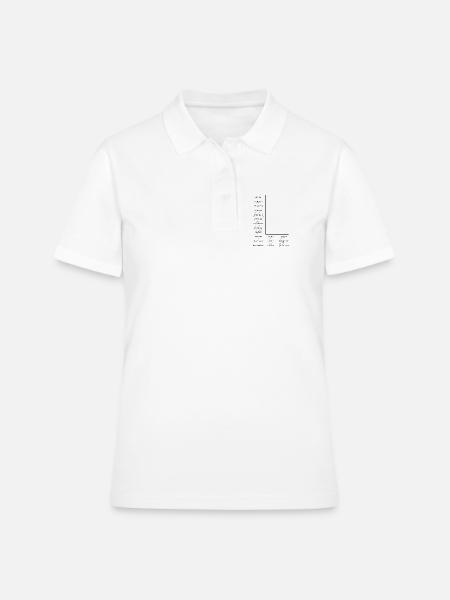 Love on many different languages - Women's Polo Shirt - white