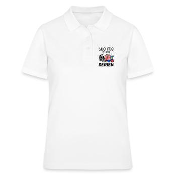 Serie - Frauen Polo Shirt - Weiß - Vorne - Ailine (174cm)