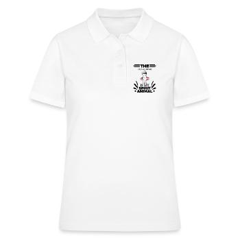 Polar Bear Polar Bear Bear - Women's Polo Shirt - white - Front - Ailine (174cm)