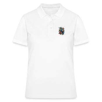 Éleveur d’oiseaux Ornithologue Ornithologue Ornithologue - Polo Femme - blanc - Devant - Ailine (174cm)