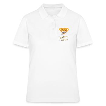 Boxeuse Fille - Polo Femme - blanc - Devant - Ailine (174cm)