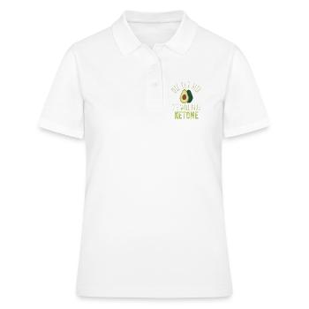 Avocado Keto Saying Tea - Women's Polo Shirt - white - Front - Ailine (174cm)