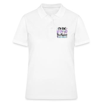 I'm The K Pop Birthday Best Friend - Frauen Polo Shirt - Weiß - Vorne - Ailine (174cm)