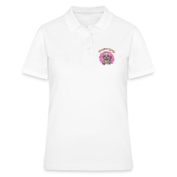 Küchenchefin Köchin Hobbyköchin Kochen - Frauen Polo Shirt - Weiß - Vorne - Ailine (174cm)