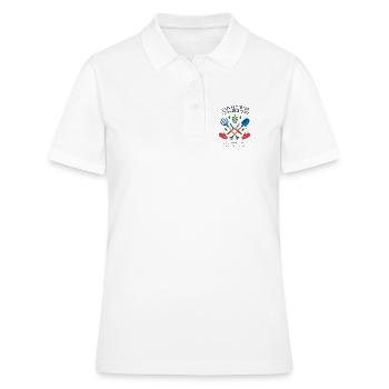 Garten Chefin - Frauen Polo Shirt - Weiß - Vorne - Ailine (174cm)