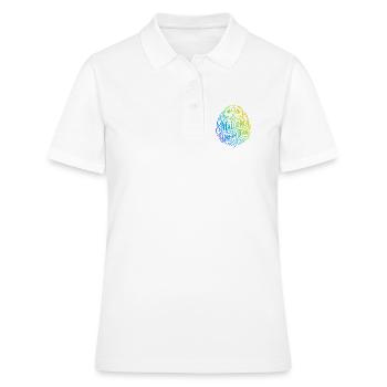Mallorca Dream Team Bunt - Frauen Polo Shirt - Weiß - Vorne - Ailine (174cm)