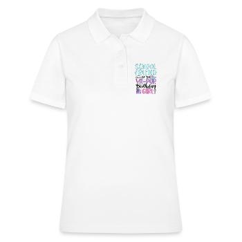Amie d’école de la fille anniversaire de la K-Pop - Polo Femme - blanc - Devant - Ailine (174cm)
