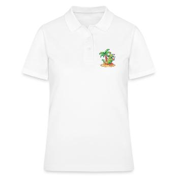 Vacances d’été de Wurm - Polo Femme - blanc - Devant - Ailine (174cm)