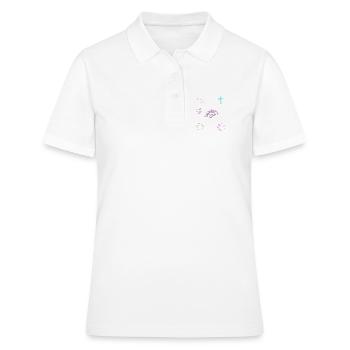 Croix de la Bible Eye - Polo Femme - blanc - Devant - Ailine (174cm)