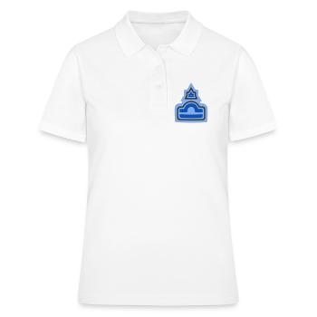 Zodiac Stammes-Waage und Luft - Frauen Polo Shirt - Weiß - Vorne - Ailine (174cm)