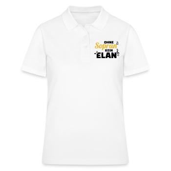 Chor - Frauen Polo Shirt - Weiß - Vorne - Ailine (174cm)