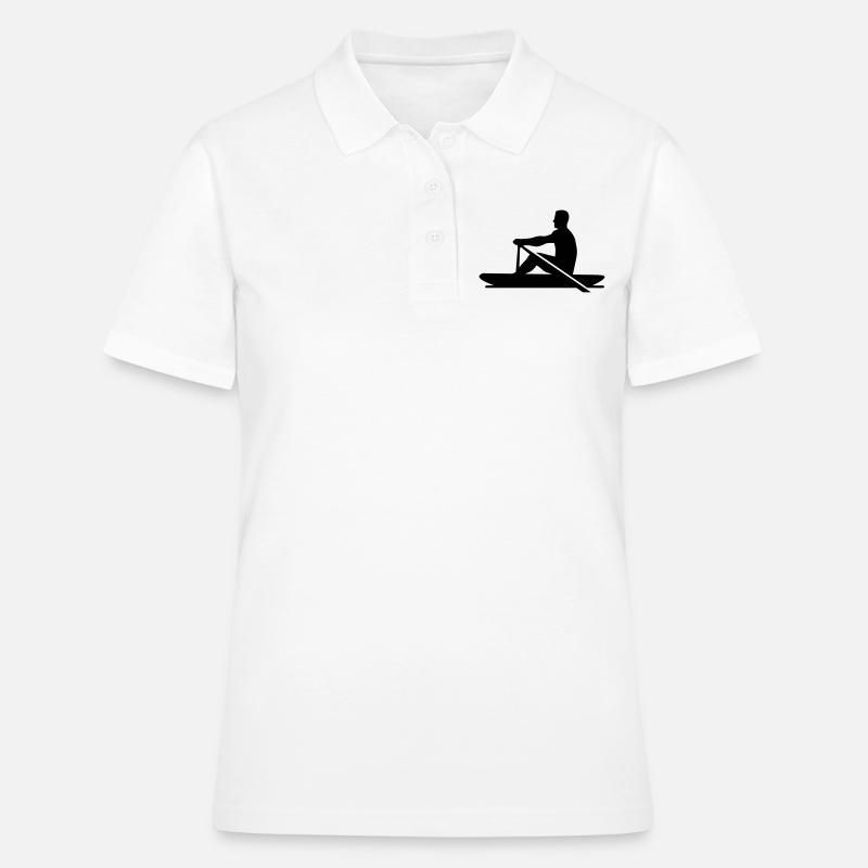 rowing - Women's Polo Shirt - white