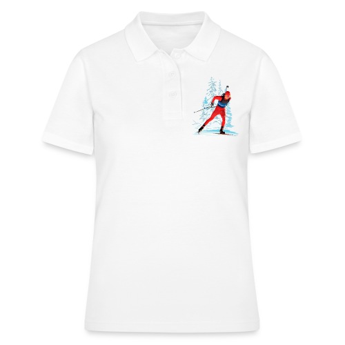 Biathlon - Frauen Polo Shirt