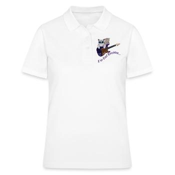 Je suis cool - Polo Femme - blanc - Devant - Ailine (174cm)