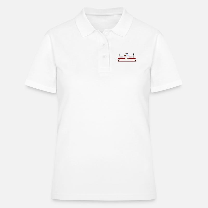 UTHLANDE - Women's Polo Shirt - white