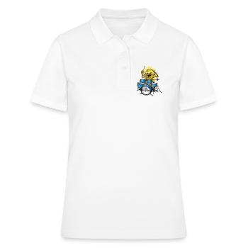 Beat coin - Polo Femme - blanc - Devant - Ailine (174cm)