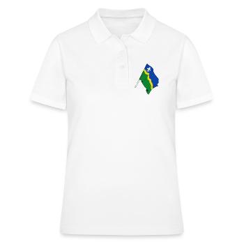 Drapeau de la province du Flevoland - Polo Femme - blanc - Devant - Ailine (174cm)