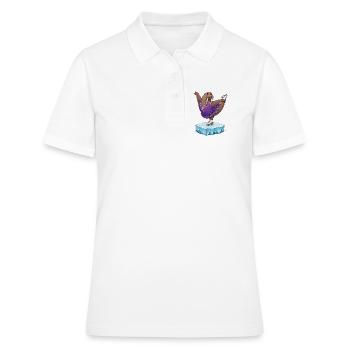 Walross als Eiskunstläuferin auf Eisscholle Kür - Women's Polo Shirt - white - Front - Ailine (174cm)