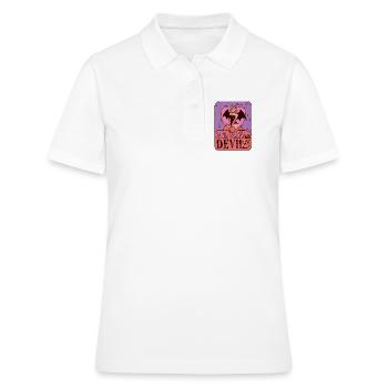 Diable sexy - Polo Femme - blanc - Devant - Ailine (174cm)