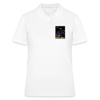 Ich werde SCHIESSEN - Frauen Polo Shirt - Weiß - Vorne - Ailine (174cm)