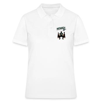 Jamais 31 - Polo Femme - blanc - Devant - Ailine (174cm)