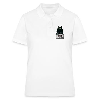 Walkman Loaf Cat Music K7 - Frauen Polo Shirt - Weiß - Vorne - Ailine (174cm)