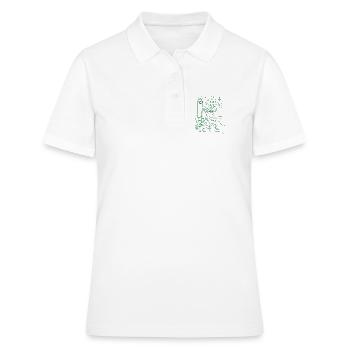 Glace d’été - Polo Femme - blanc - Devant - Ailine (174cm)