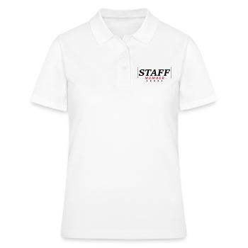 staff member - Polo Femme - blanc - Devant - Ailine (174cm)
