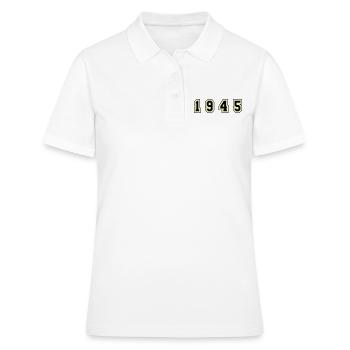 Numéro de l’année 1945 - Polo Femme - blanc - Devant - Ailine (174cm)