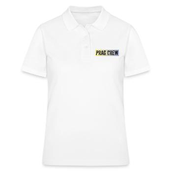 Prag Crew - Frauen Polo Shirt - Weiß - Vorne - Ailine (174cm)