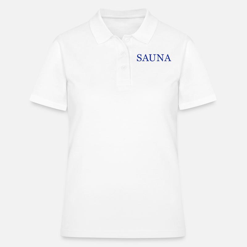 Sauna - Women's Polo Shirt - white