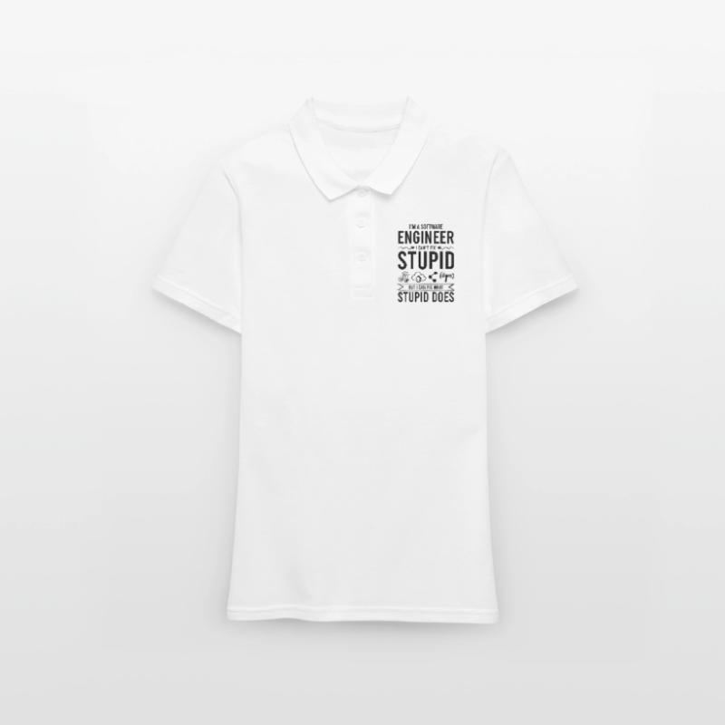 software engineering saying Women's Polo Shirt