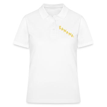 banane - Polo Femme - blanc - Devant - Ailine (174cm)