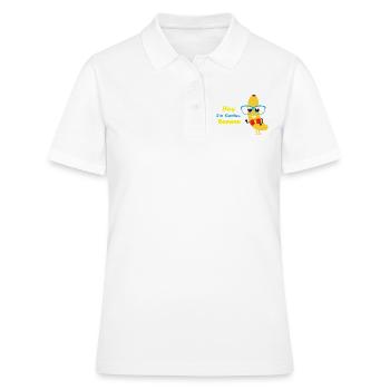 banane - Polo Femme - blanc - Devant - Ailine (174cm)