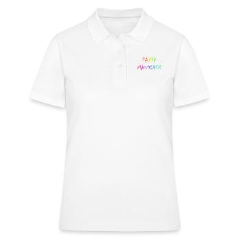 fête de fête - Polo Femme - blanc - Devant - Ailine (174cm)