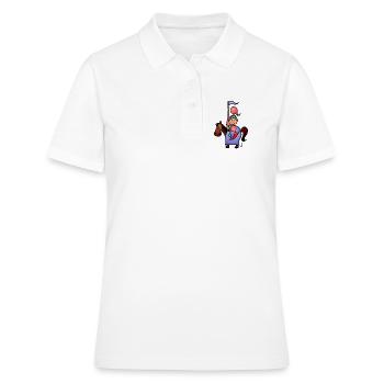 Ritter - Frauen Polo Shirt - Weiß - Vorne - Ailine (174cm)
