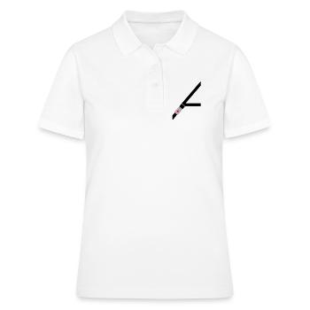 Sicherheitsgurt - Frauen Polo Shirt - Weiß - Vorne - Ailine (174cm)