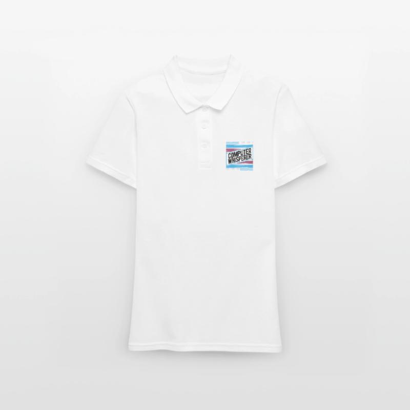 Computerflüsterer Geschenkcomputer Geschenkcomputer Frauen Polo Shirt